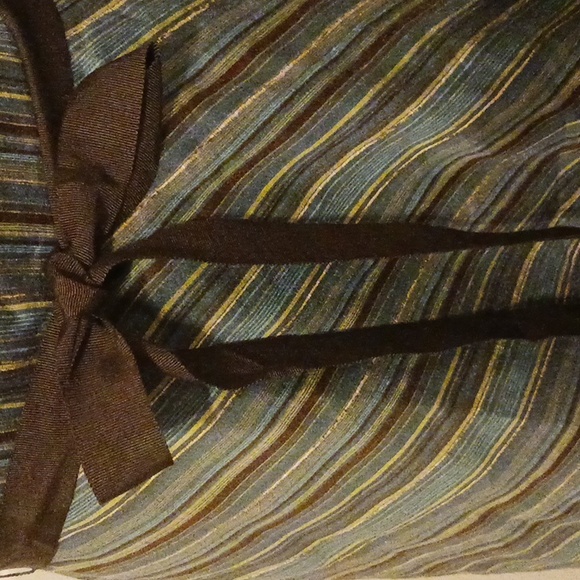 Ann Taylor Loft Multicolor Halter Flared Dress. - Picture 3 of 7